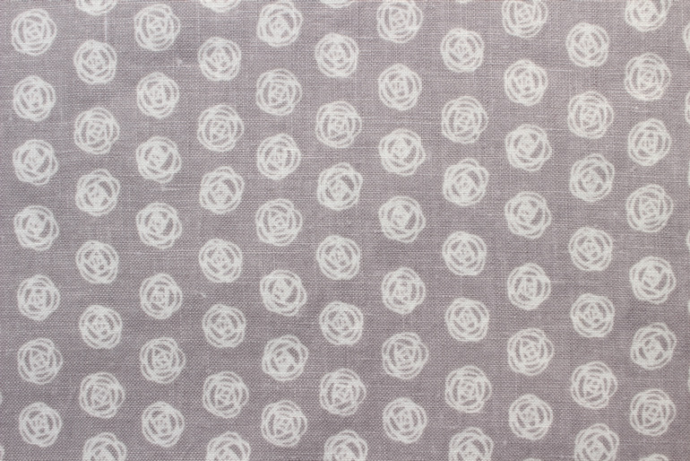 LINNETリネンプリント <br />
        ローズドット・モーブ